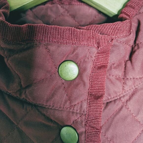 Vintage Field Gear Quilted Snap-Up Short Coat size L - Picture 2 of 8